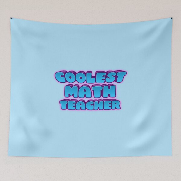 Item preview, COOLEST MATH TEACHER designed and sold by jazzydevil.