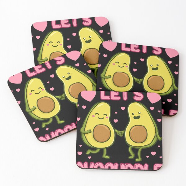 Item preview, Let&x27;s avocuddle Valentine&x27;s Day Vegan Couple Essential . designed and sold by neesegddenep.