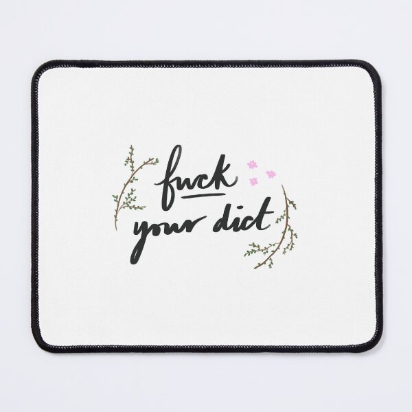 Item preview, Anti diet culture “fuck your diet” transparent  designed and sold by ohnoitsjayy3.