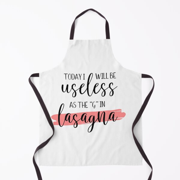 Item preview, Today I will be useless, as the G in lasagna designed and sold by Shout-It-Out.