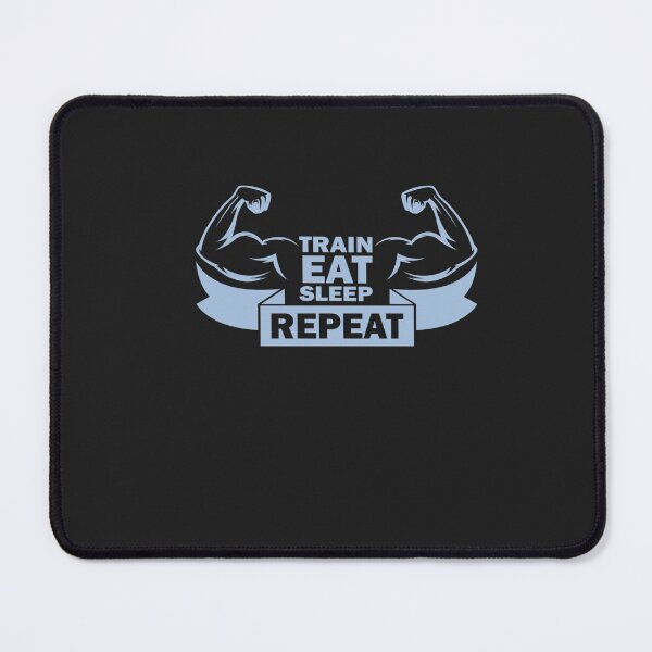 Artikelvorschau, Train Eat Sleep Repeat - Gym Workout T-Shirt Klassisches T-Shirt entworfen und verkauft von AnnaSchlegel.