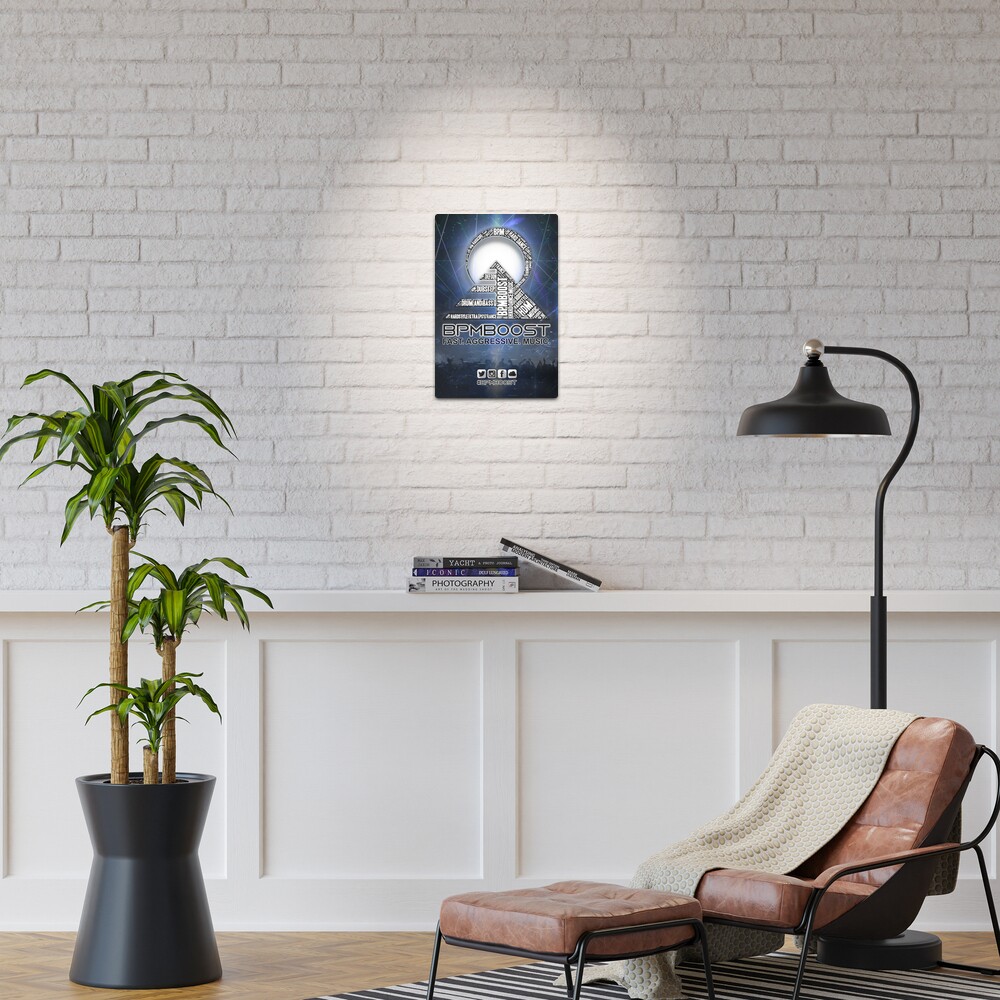 Item preview, Metal Print designed and sold by BPMBoost.