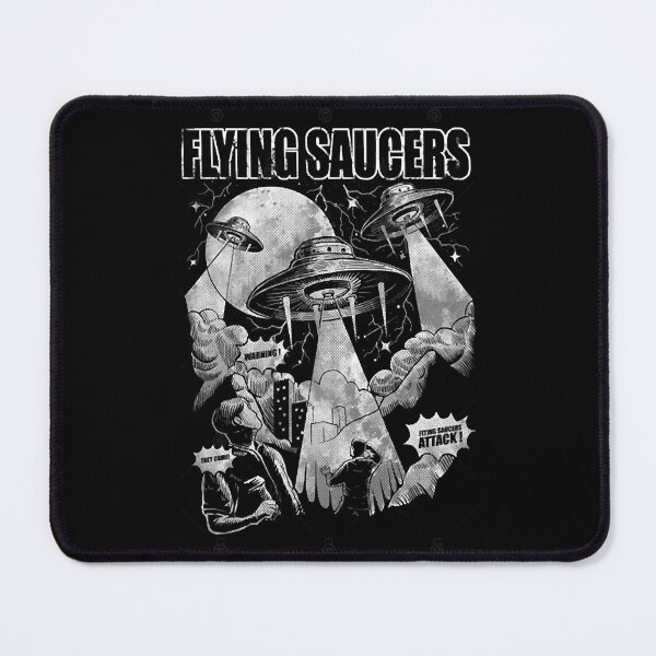 Item preview, The Flying Saucers are here. For B-Movie lovers and space adventure fans.  designed and sold by JesusWi5333075.