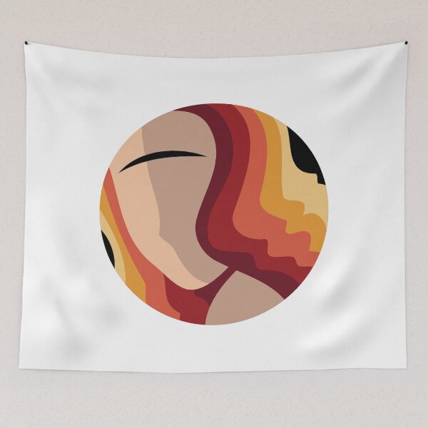 Aperçu de l'œuvre Cheveux colorés créée et vendue par agraphicartist.