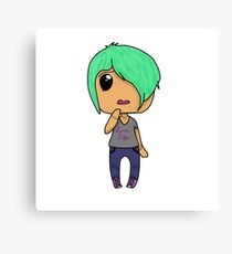 unsure chibi Canvas Print
