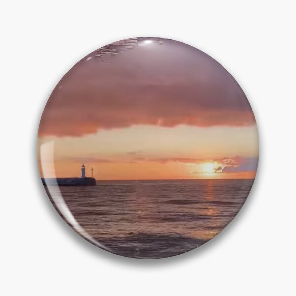 Item preview, sunset, lighthouse, sky, dawn, strip, distance, dream, very peri, trend  year designed and sold by Maria Mihailova.