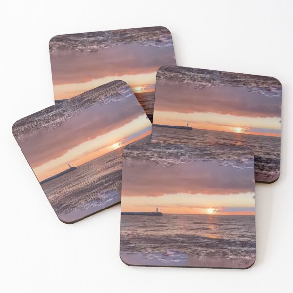 Item preview, sunset, lighthouse, sky, dawn, strip, distance, dream, very peri, trend  year designed and sold by Maria Mihailova.