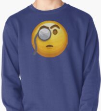 emoji monocle Pullover