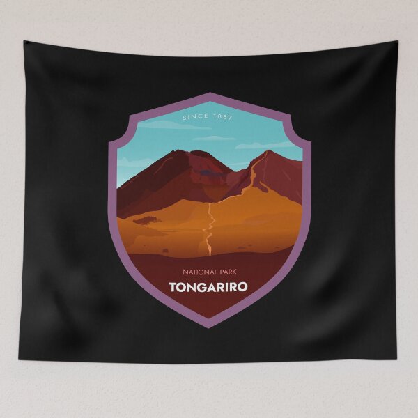 Item preview, Tongariro National Park (New Zealand) designed and sold by Rapaz Designs.