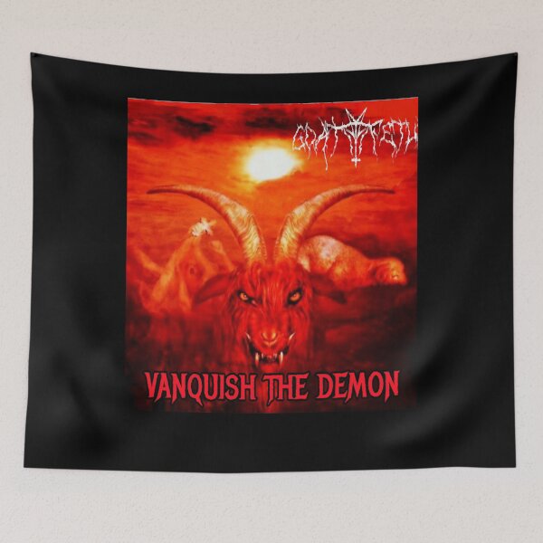 Item preview, Goat Fetus Vanquish The Demon Classic T-Shirt designed and sold by MichaelVic.