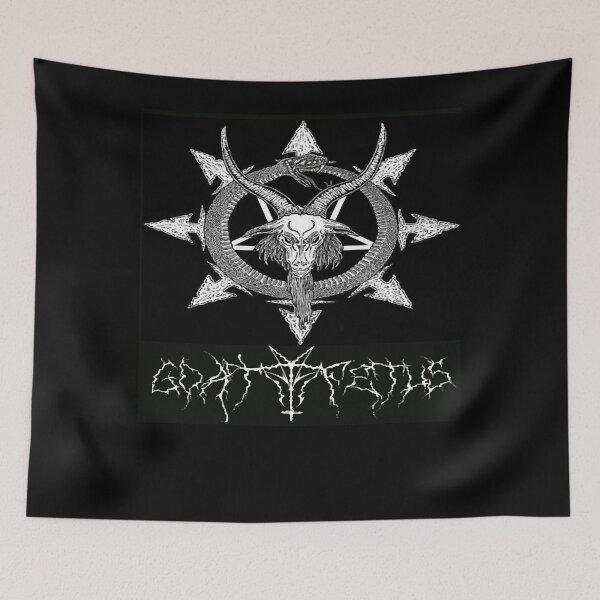 Item preview, Goat Fetus Spiked Circle Classic T-Shirt designed and sold by MichaelVic.