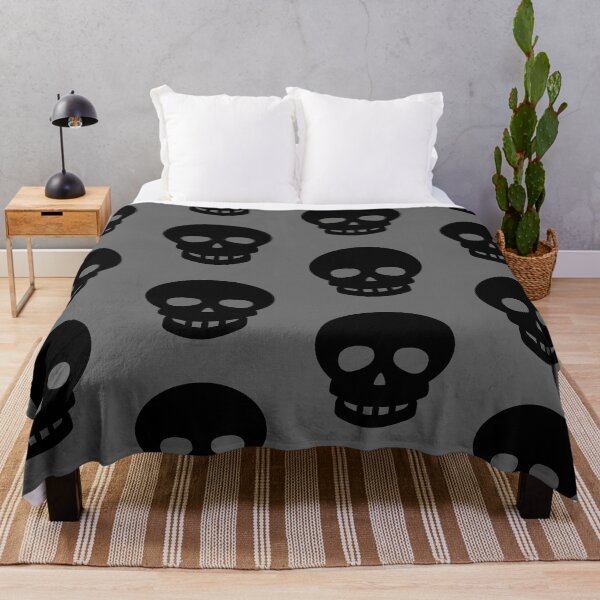 Item preview, Minimal Black Skull designed and sold by tabbygun.
