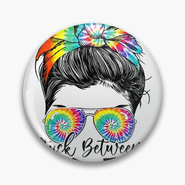 Item preview, F-bomb Mom Sarcastic Momlife Mother's Day Messy Bun Tie Dye  designed and sold by SethFrancis37.