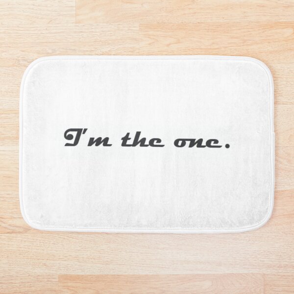 Item preview, Motivational/inspirational quote "I'm the one" designed and sold by Faredesign.