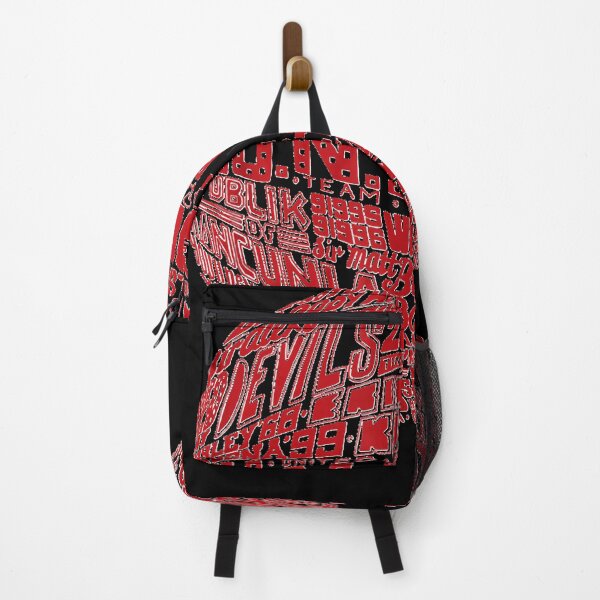 Item preview, Manchester United FC Red Typography Football  designed and sold by YvonneMuilenbu.