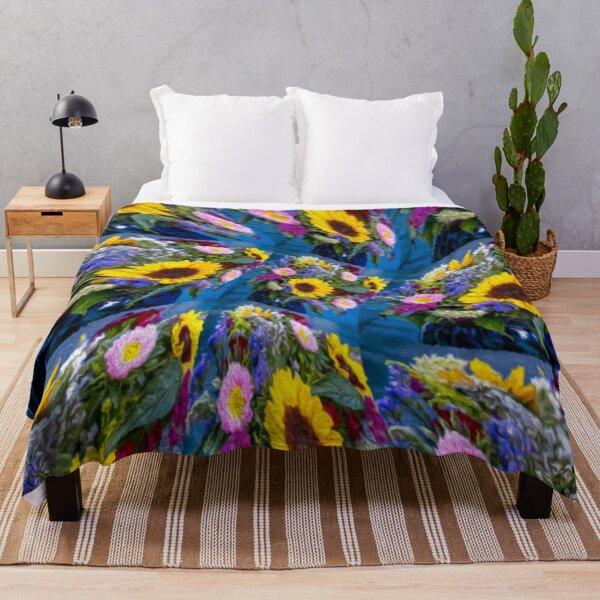 Item preview, Colorful bouquet pattern designed and sold by Patternflower.