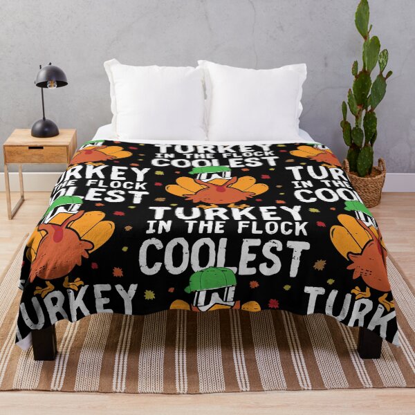 Item preview, Thanksgiving Day Funny Coolest Turkey In The Flock  designed and sold by JesusWi5333075.
