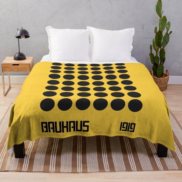 Item preview, Bauhaus - Modern Art - Dots - Yellow designed and sold by artswag.