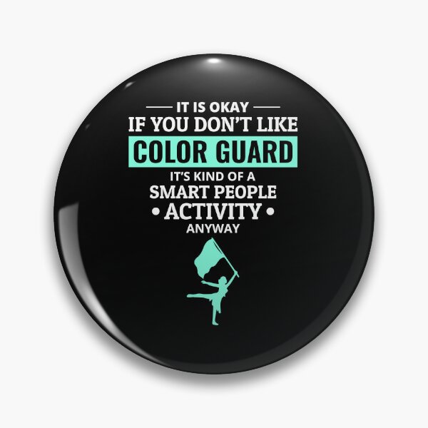 Item preview, Color Guard Flag Corps Dance Marching Band Student designed and sold by CuteDesigns1.