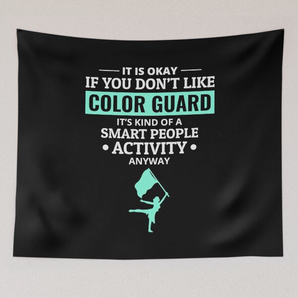 Item preview, Color Guard Flag Corps Dance Marching Band Student designed and sold by CuteDesigns1.