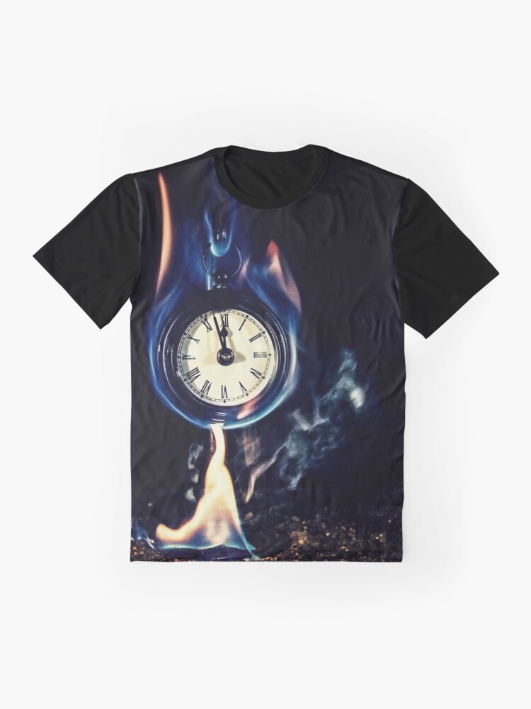 Thumbnail 4 of 5, Graphic T-Shirt, Three Minutes left designed and sold by DBailey.