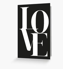 Love 01 Grußkarte