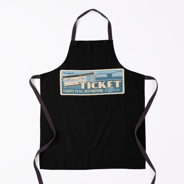 Item preview, Blue White Flight Ticket Design - Office Style designed and sold by lookupcare.