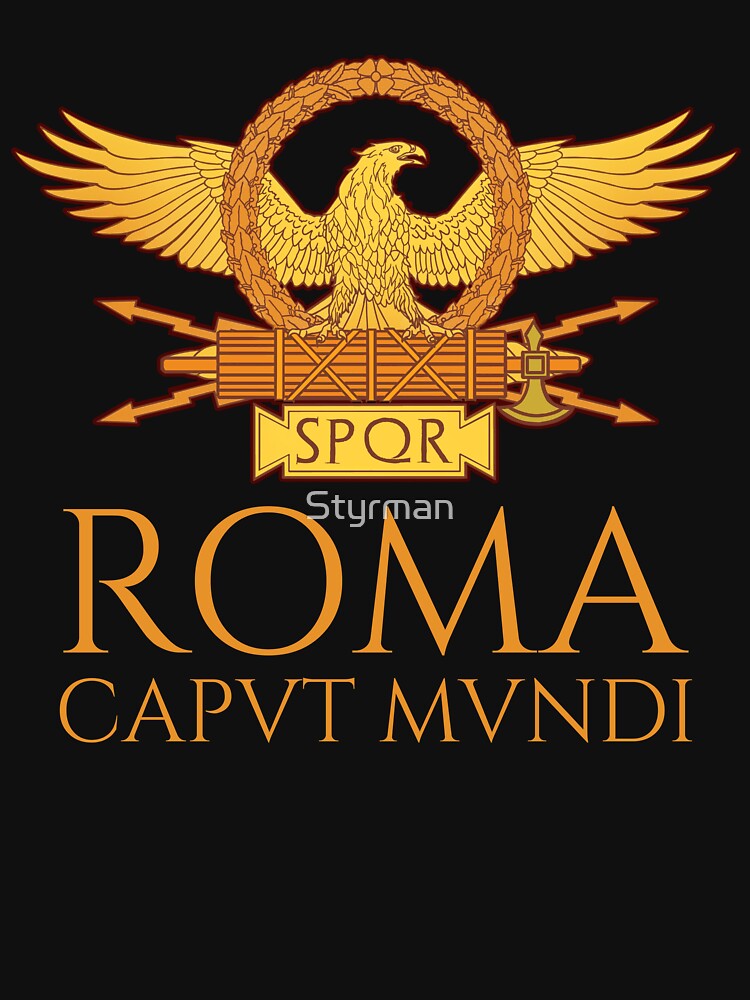 Roma Caput Mundi Rome Roman Empire Shirt Roma Caput Mundi Rome Roman Empire Shirt