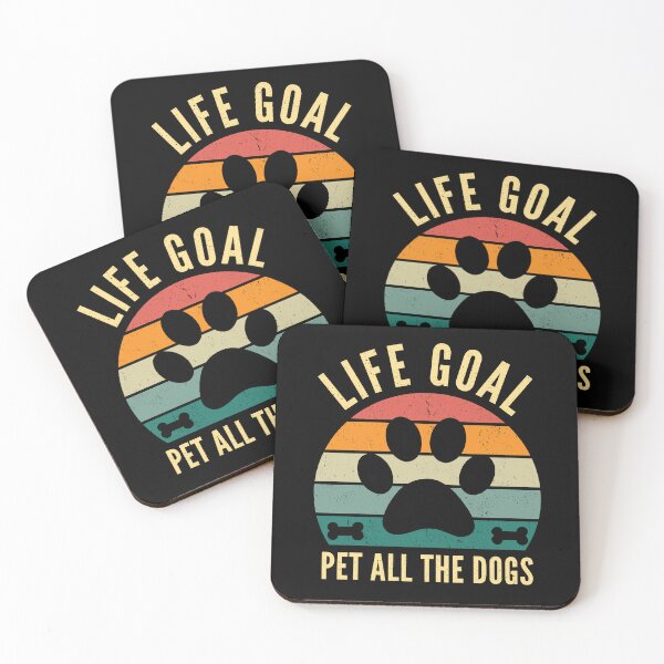 Item preview, Life Goal Pet All The Dogs (Dog lover Gift) designed and sold by i-longmanshop.
