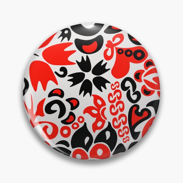 Item preview, Folklore pattern with Ukrainian traditional colors designed and sold by CutieBlue.