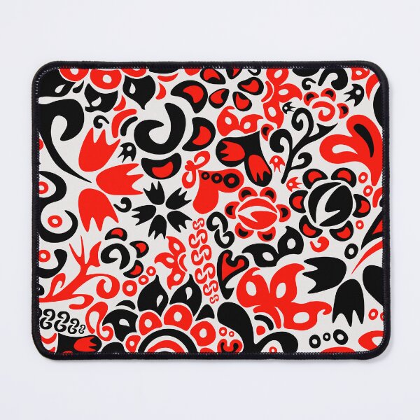 Item preview, Folklore pattern with Ukrainian traditional colors designed and sold by CutieBlue.