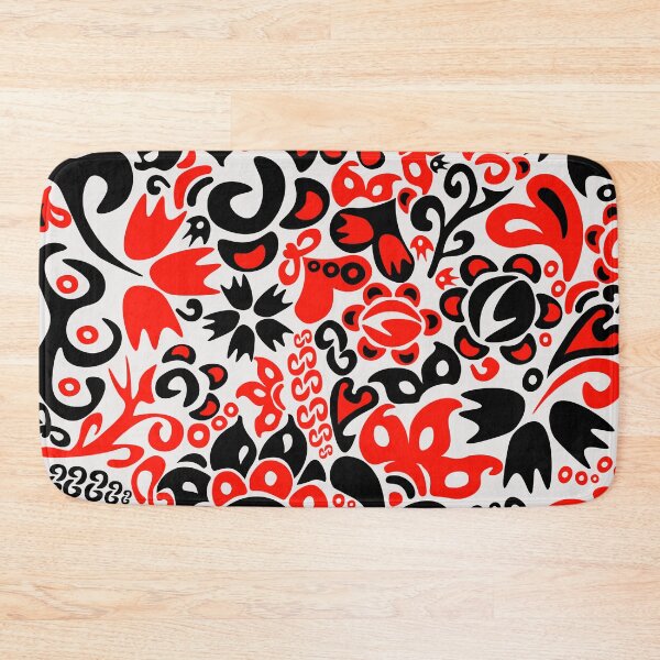 Item preview, Folklore pattern with Ukrainian traditional colors designed and sold by CutieBlue.