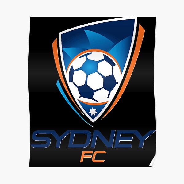 Sydney FC Signed Team Litho Framed 2017 A-League Champions Sky's the Limit COA 
