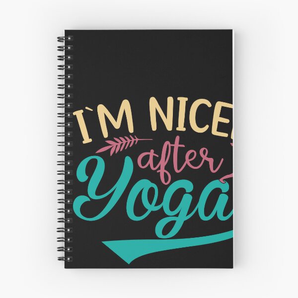 Item preview, I'm Nicer After Yoga designed and sold by Kaaimaan.