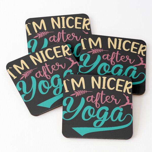 Item preview, I'm Nicer After Yoga designed and sold by Kaaimaan.