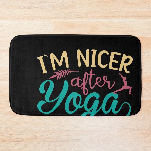 Item preview, I'm Nicer After Yoga designed and sold by Kaaimaan.