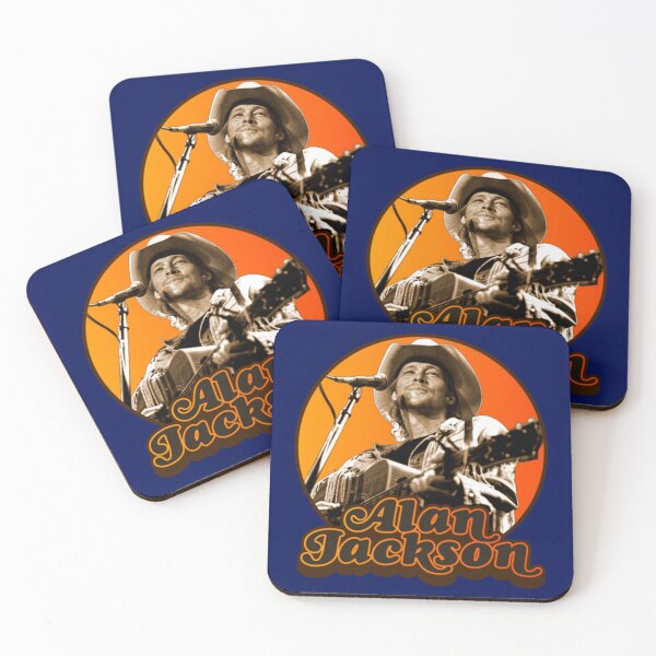 Item preview, Alan Jackson Retro Style  Country Fan Art    designed and sold by LeightonOtis.