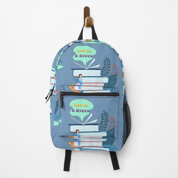 Item preview, Book illustration (Life is a river) designed and sold by Nbartstore.