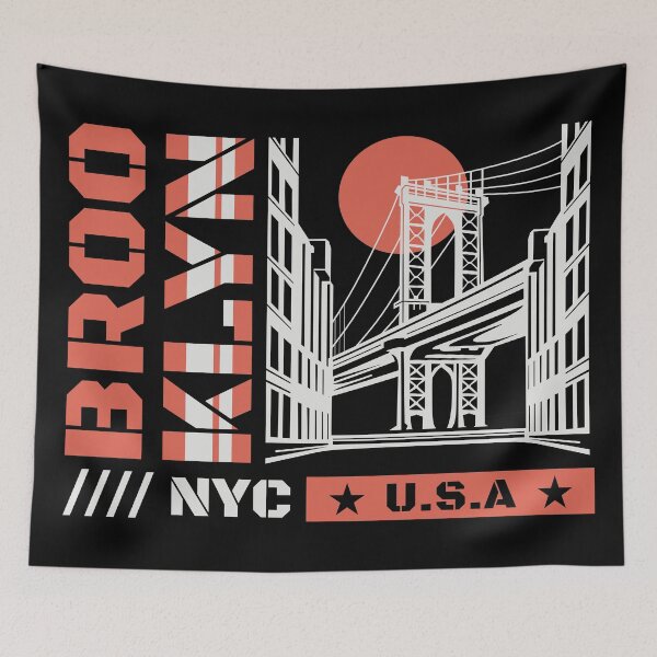 Item preview, City Brooklyn USA designed and sold by Astralia.