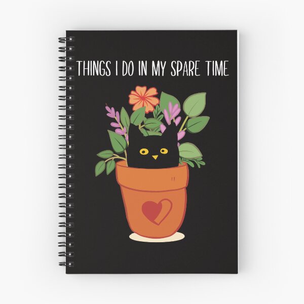 Item preview, Garden Cat Things I Do In My Spare Time designed and sold by RobeLan.