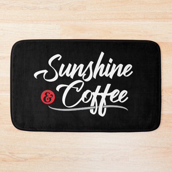 Item preview, Birthday Gift Coffee Lover Gift Sunshine and Coffee Quote designed and sold by namiabi.