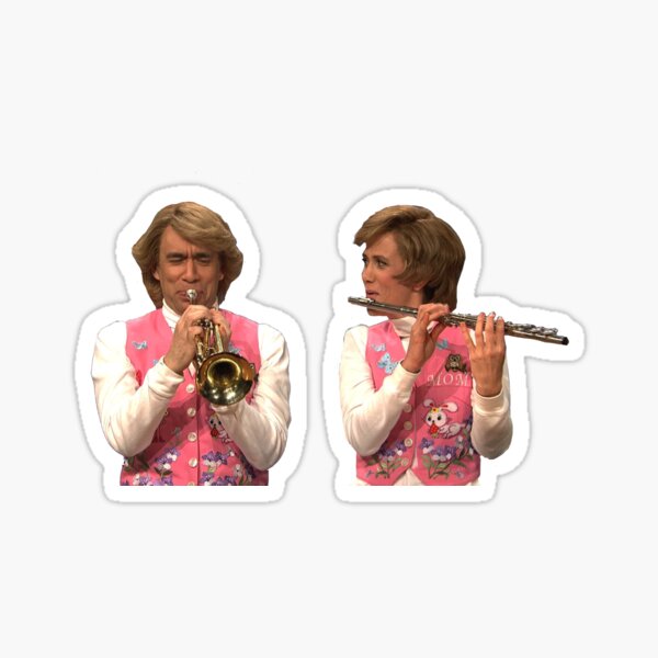 Garth and Kat Sticker