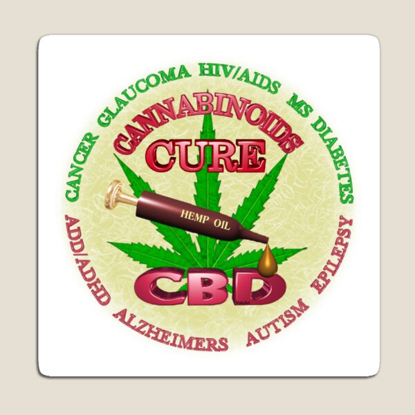 CBD Cannabinoids Cures Illness Magnet