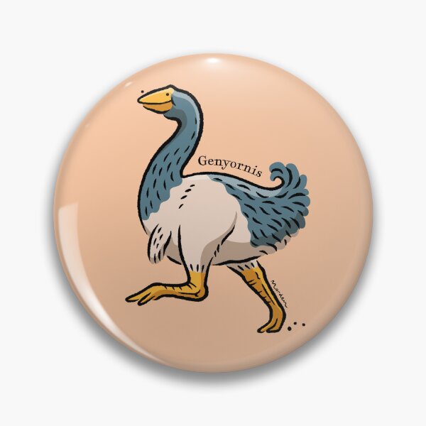 Item preview, Genyornis newtoni a giant bird of prehistoric Australia designed and sold by Richard Morden.