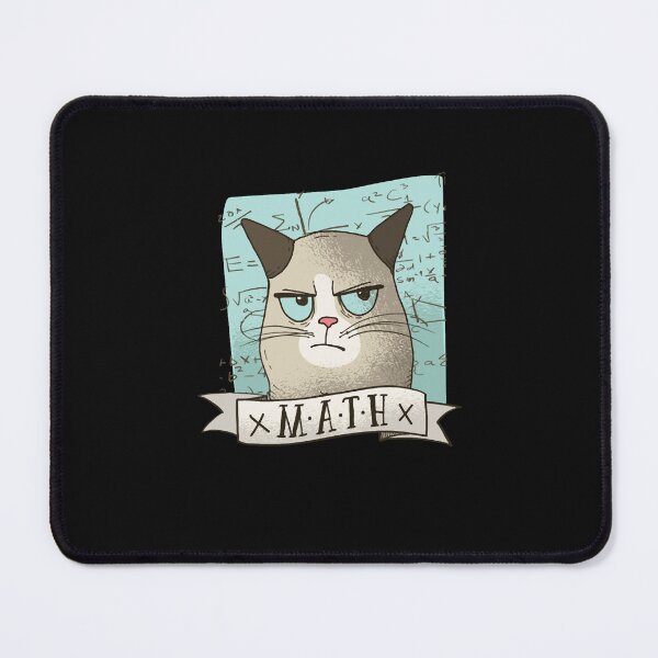 Item preview, Calculus Math Pun Upset Cat designed and sold by KathrineSandnes.