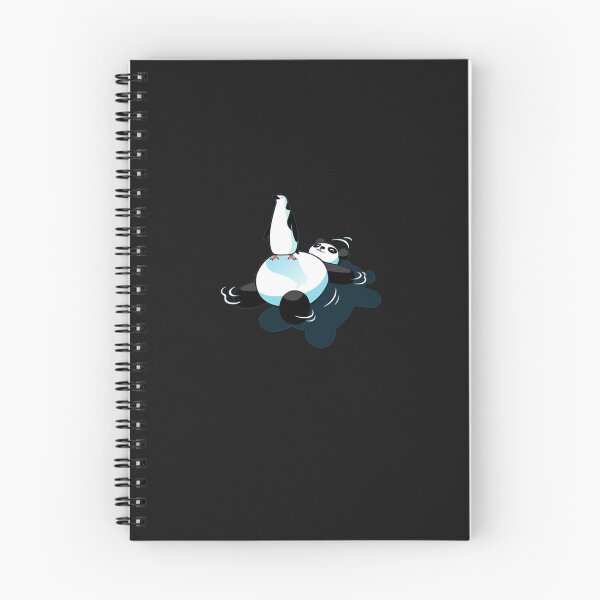 Item preview, Penguin on top of kawaii panda bear Essential T-Shirt designed and sold by BenedictHoger.