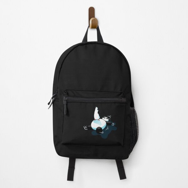 Item preview, Penguin on top of kawaii panda bear Essential T-Shirt designed and sold by BenedictHoger.