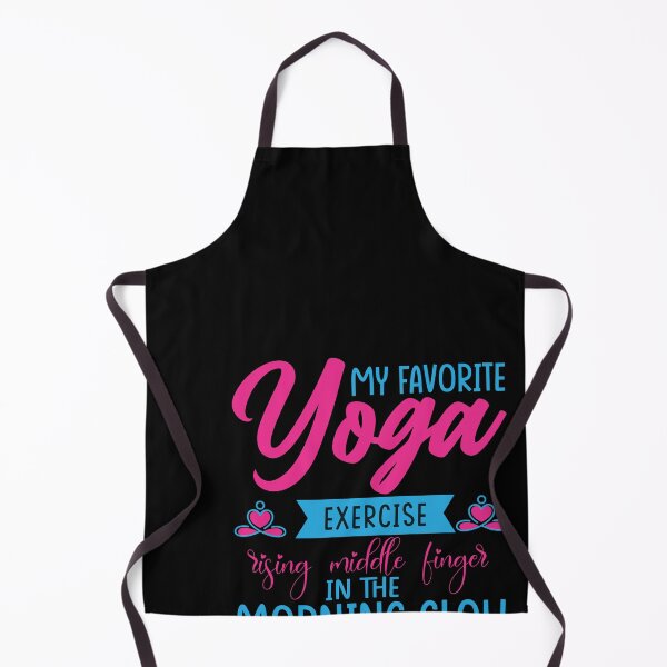 Item preview, Funny Yoga Favorite Exercise At Sunrise designed and sold by Kaaimaan.
