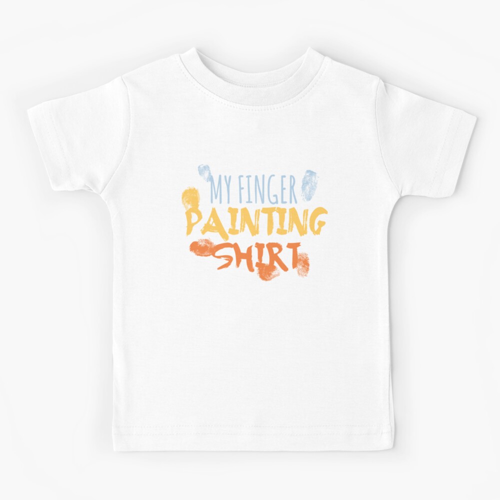 Finger Paint Kids Handprint Essential T-Shirt by mooon85