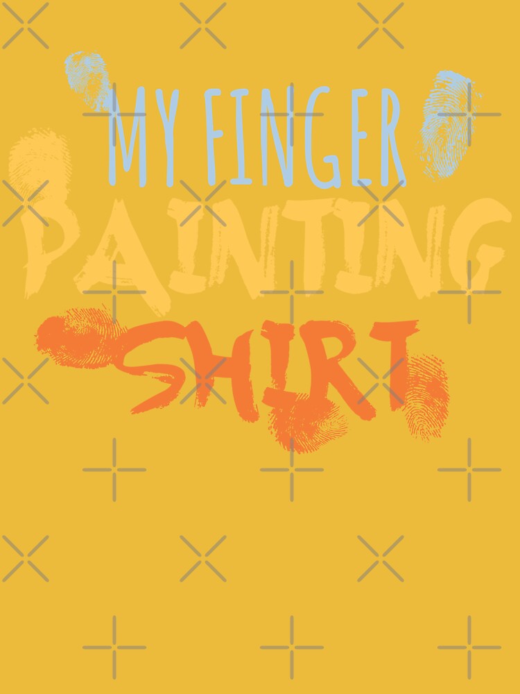 Finger Paint Kids Handprint Essential T-Shirt by mooon85